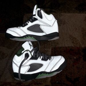 Jordan 5 green bean